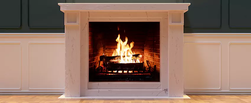 Decorative Electric Fireplace Installation in Arcata, California