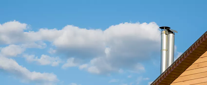 Chimney Metal Flue Installation in Arcata, California