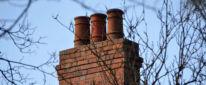 Chimney Crown Installation For Brick Chimney in Arcata, California