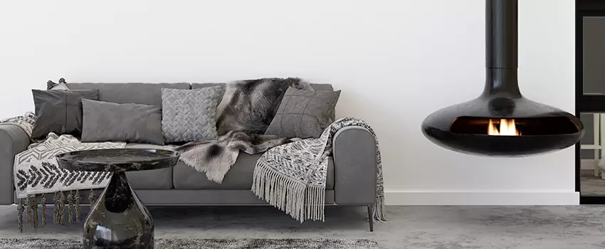 Circular Hanging Fireplace Installation Services in Arcata, CA