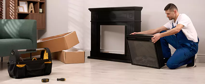 Old Rusted Metal Fireplace Repair And Replacement in Arcata, CA