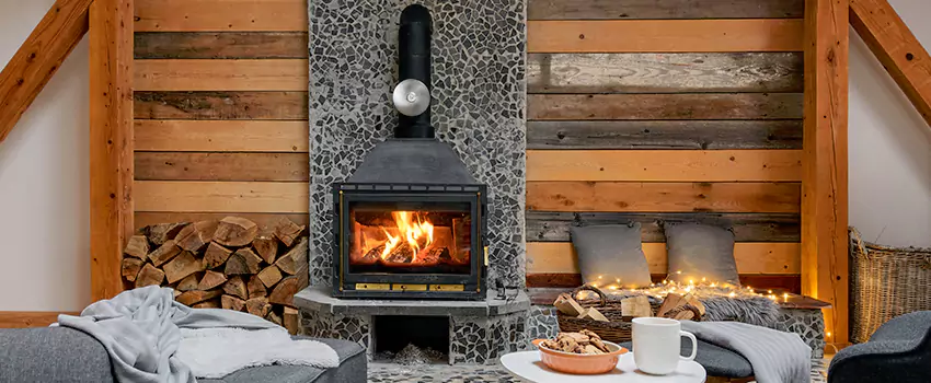 Thelin Hearth Products Direct Vent Gas Stove Fireplace Inspection in Arcata, California